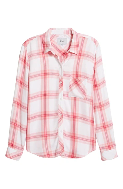 Shop Rails Hunter Plaid Shirt In Warrior Pink