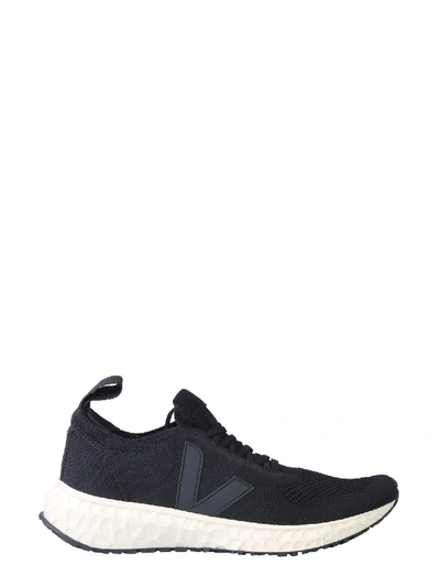 Shop Rick Owens Sneaker In Co-lab Con Veja In Black
