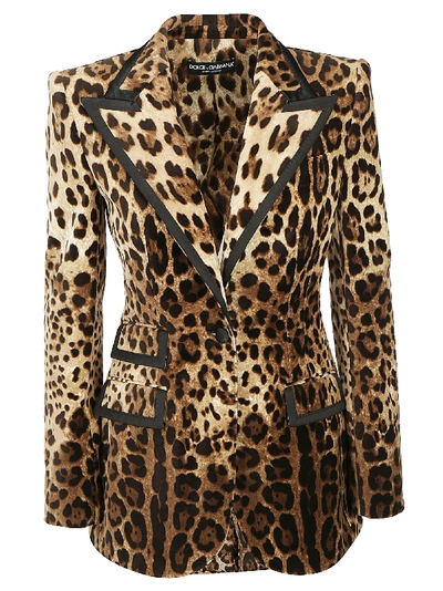 Shop Dolce & Gabbana Jacket In Leo New