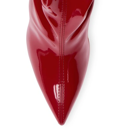 Shop Stuart Weitzman Katrina In Cranberry Stretch Vinyl