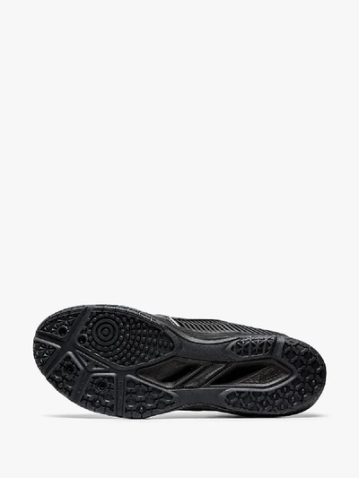 Shop Asics X Kiko Nepxa Black And Grey High Top Sneakers