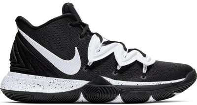 Pre-owned Nike  Kyrie 5 Team Black White In Black/white