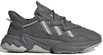 Pre-owned Adidas Originals Adidas Ozweego Grey Four (women's) In Grey Four/clear Brown/ash Silver