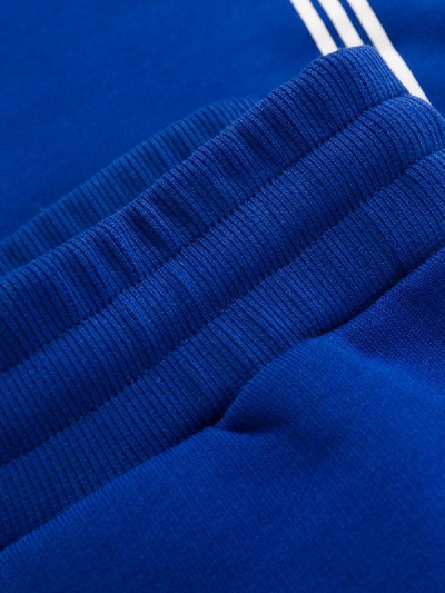 Shop Kenzo Paris Logo Print Track Trousers In Blue
