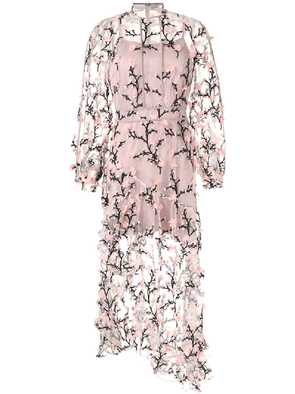 We Are Kindred Charlotte Asymmetric Dress In Pink | ModeSens