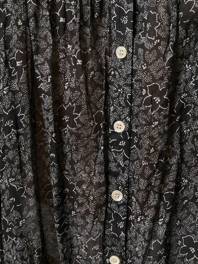 Shop Isabel Marant Étoile Liddy Floral Print Jumpsuit In Black