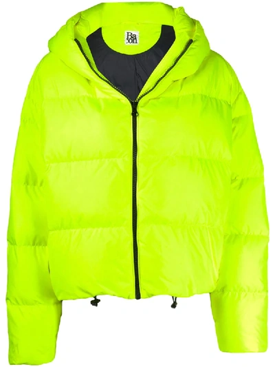 Shop Bacon Cloud Padded Jacket In Yellow