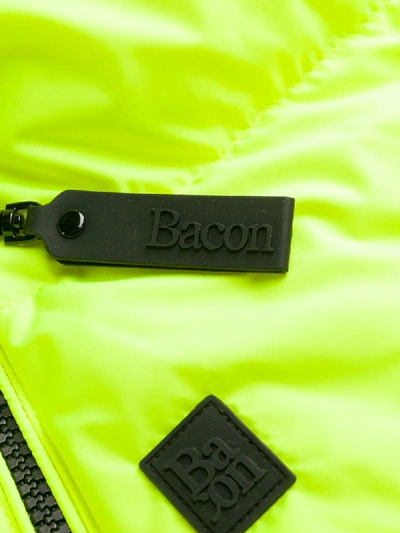 Shop Bacon Cloud Padded Jacket In Yellow
