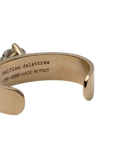 Shop Delfina Delettrez Two In One Earcuff