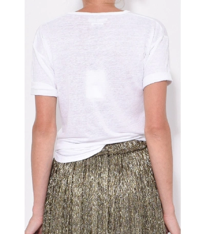 Shop Isabel Marant Étoile Koldi Top In White