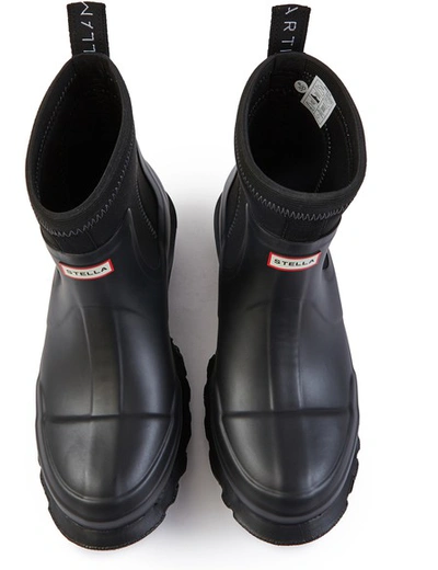 Shop Stella Mccartney X Hunter - Wellington Boots In Black