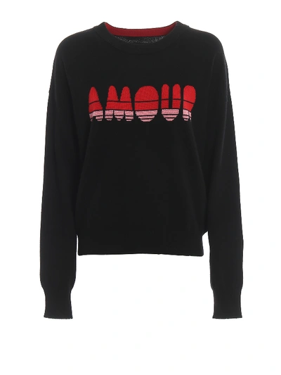 Shop Zadig & Voltaire Gaby Cashmere Sweater In Black