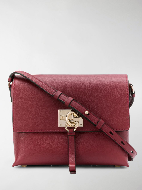 Salvatore Ferragamo The Studio Crossbody Bag In Red ModeSens
