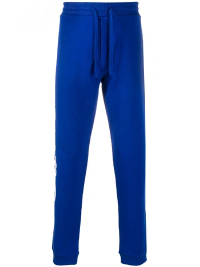 Shop Kenzo Cotton Sweatpant In Blue