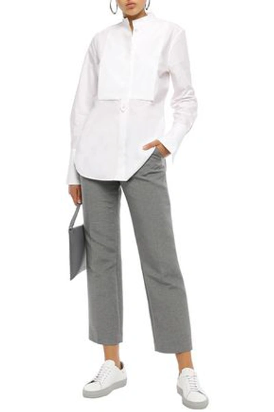 Shop Equipment Beale Paneled Cotton-poplin Shirt In White