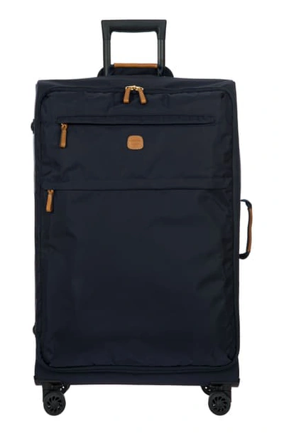Shop Bric's X-bag 30-inch Spinner Suitcase - Blue In Navy