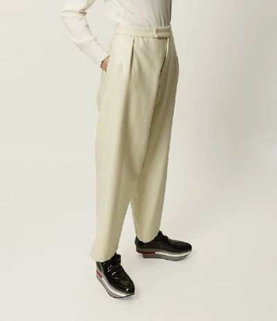 Shop Vivienne Westwood Harris Tweed Trouser Ecru