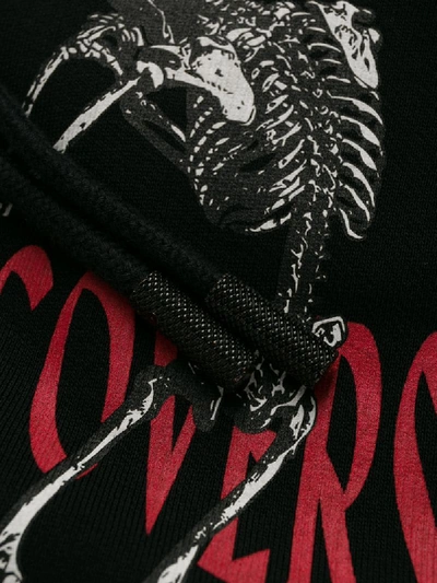 Shop Off-white X Undercover Skeleton Print Hoodie In Black