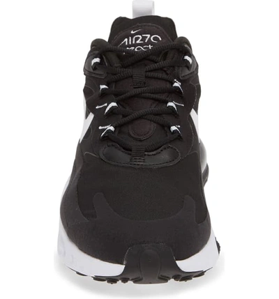 Shop Nike Air Max 270 React Sneaker In Black/ White/ Black