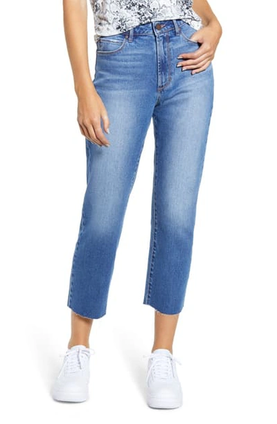 Shop Articles Of Society Kate Crop Straight Leg Jeans In Fury