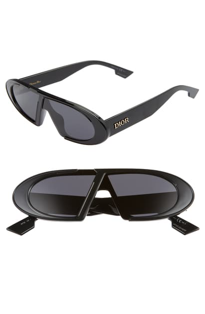 Dior Obliques 45mm Square Sunglasses In Black/ Grey Ar | ModeSens