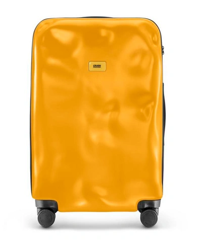 Shop Crash Baggage Icon Medium Suitcase In Yellow