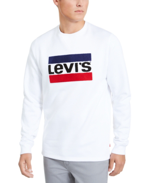 levi's white crew neck