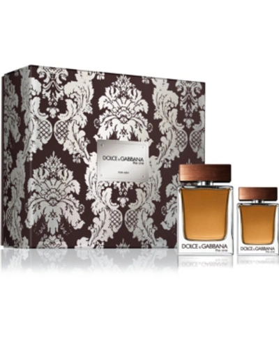 Shop Dolce & Gabbana Men's 2-pc. The One For Men Eau De Toilette Gift Set