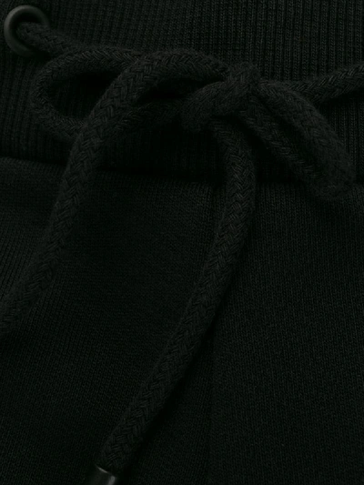 Shop Kenzo Logo Print Track Pants In Black