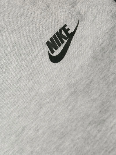 Shop Nike Panelled Logo Track Pants In Black
