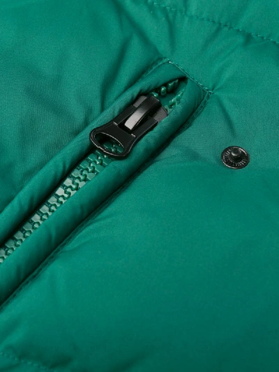 Shop Kenzo Perú Puffer Jacket In Green