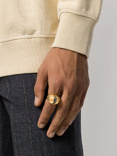 Shop Undercover The Eye Ring In Gold