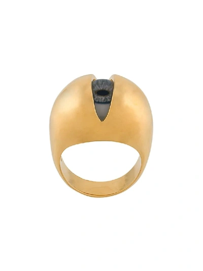 Shop Undercover The Eye Ring In Gold