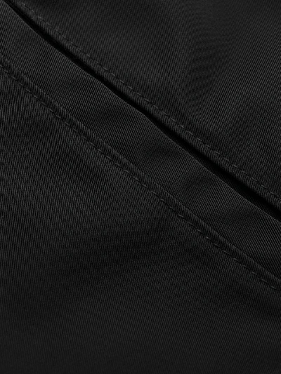 Shop Fear Of God Hooded Shell Gilet In Black