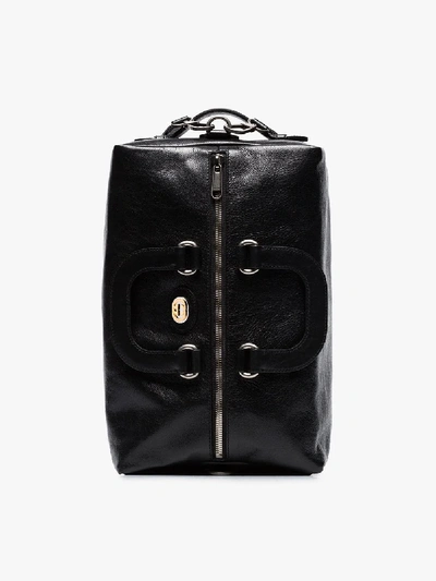Shop Gucci Black Morpheus Leather Backpack