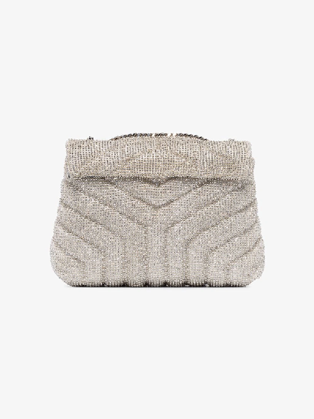 Ysl crystal loulou bag sale