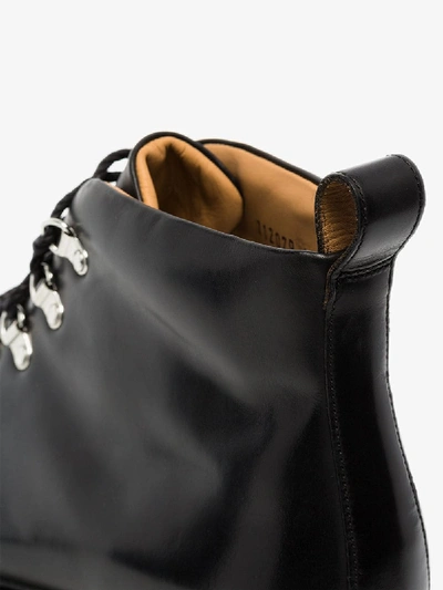 Shop Grenson Bobby Colorado Leather Boots In Black