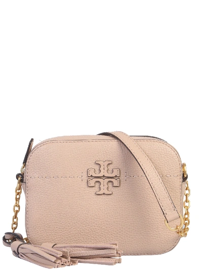 Shop Tory Burch Mcgraw Room Bag In Nude