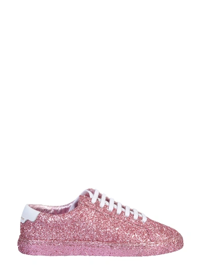 Shop Saint Laurent Andy Sneaker In Pink