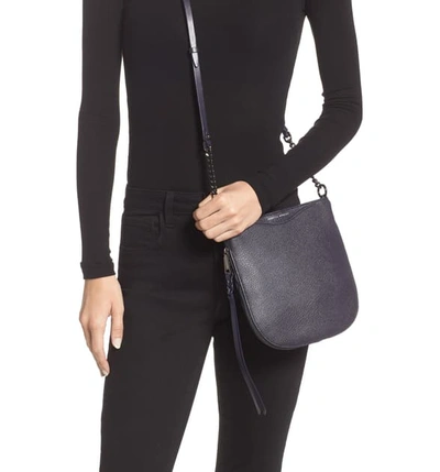 Shop Rebecca Minkoff Emma Swing Crossbody Bag In Deep Twilight