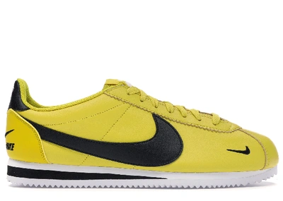 Pre-owned Nike Classic Cortez Blazing Sun In Bright Citron/black-white |  ModeSens