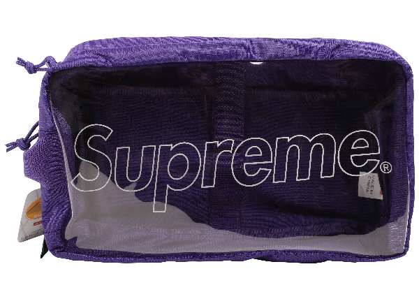supreme shoulder bag fw18 purple