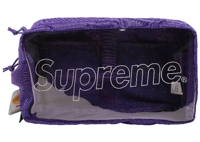 Pre-owned Supreme Utility Bag (fw18) Purple