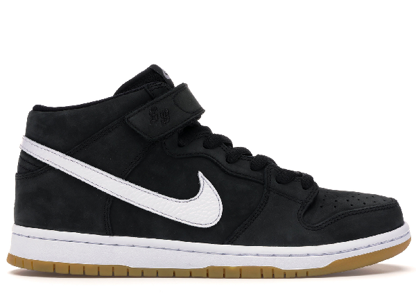 nike dunk mid white