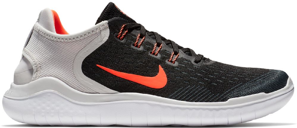 nike free rn 2018 black orange