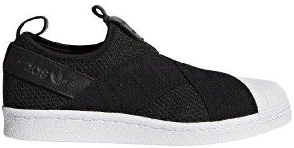 adidas superstar slip on w black