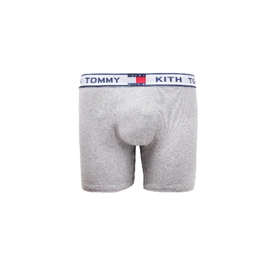 Pre-owned Kith  X Tommy Hilfiger Tommy Boxer Brief Grey