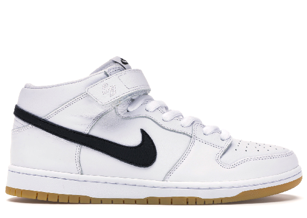 all white nike sb dunks