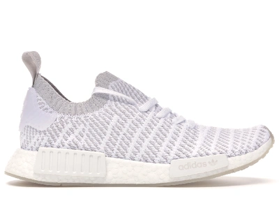 Pre-owned Adidas Originals Nmd R1 Stlt Cloud White In Cloud White/grey One/solar  Pink | ModeSens