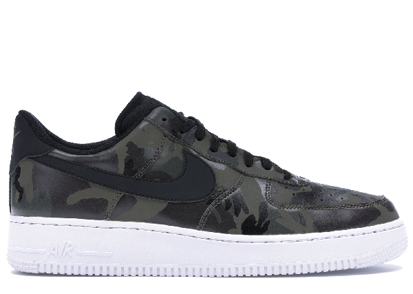 nike air force 1 black camo